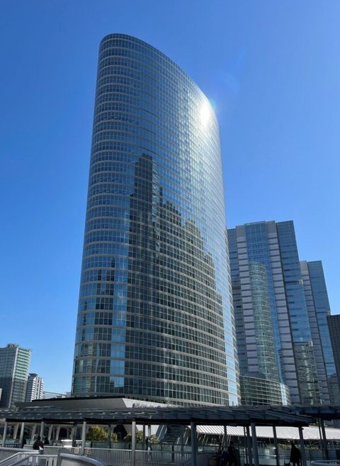 電子公告調査株式会社東京事務所が入居する品川インターシティA棟
